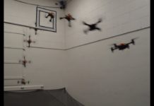 Un nouveau modèle de drone pliable permet de passer par les fenêtres