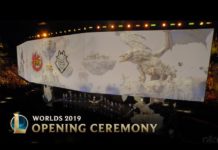 Un nouveau spectacle holographique pour l’ouverture de la finale mondiale du jeu en ligne League of Legends