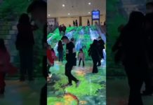 Tellement beau ! Le mapping vidéo permet de créer des expériences tellement magiques et engageantes
