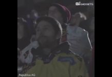 I love the NHL projection mapping show!