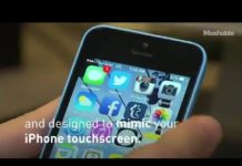 Encore un Smart mirror… tel un iPhone géant !