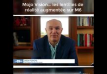 👁🗨 Les lentilles de réalité augmentée Mojo Vision présentées sur M6