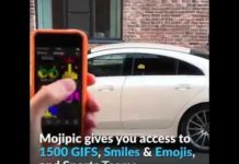 Afficher un Emoji ou Gif à l’arrière de sa voiture par commande vocale