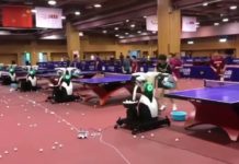 High intensity training for these Chinese players …