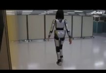 Imagine walking next to robots in the street 🤖