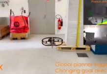 Motion Primitives-based Navigation Planning using Deep Collision Prediction