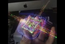 Intel chip in augmented reality