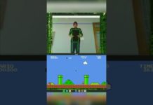 Playing Super Mario Bros using Python and Mediapipe