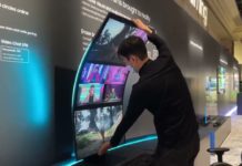 This 3-in-1 multitasking monitor can rotate into a giant portrait display!