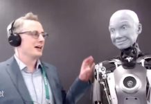 1st public appearance of the humanoid robot Ameca at CES after having made the buzz on the net