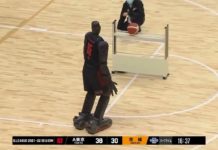 Basketball robot CUE5 makes its first appearance at the Tokyo 2020 Olympics!