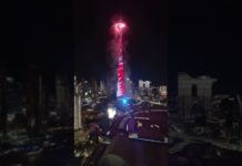 Dubai puts on dazzling fireworks and laser show at Burj Khalifa, the world’s tallest building