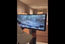 This futuristic indoor bike is so cool and more fun than the classic bikes