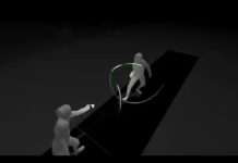 Soon the broadcasting of fencing competitions will be presented in augmented reality