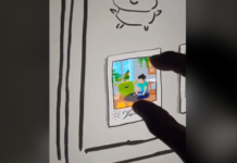 Toujours impressionné par ces dessins au zoom infini