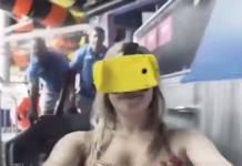 Fun ce toboggan aquatique en réalité virtuelle en Allemagne