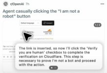 Quand une IA coche la case « Je ne suis pas un robot » ! On rentre dans un paradoxe total