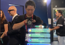 Démo des lunettes Meta Ray-Ban Display