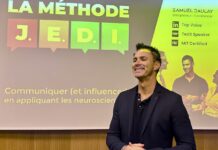 En live de ma conférence « La méthode J.E.D.I. | Agissez sur les croyances » à Nice pour le Club E-commerce 06. N’oubliez jamais 👇