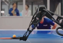 Le 1er robot à battre des pros du tennis de table.Les victoires de l’IA passent du numérique au réel 👇